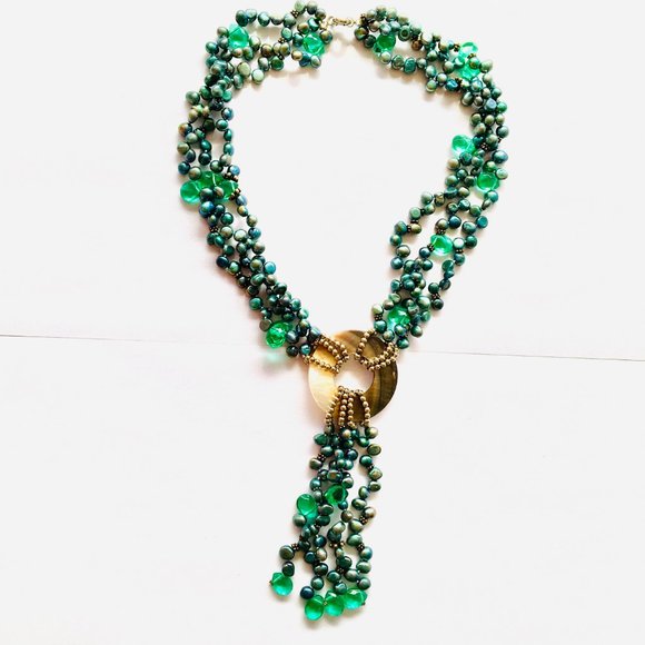 Fresh water pearl handmade necklace